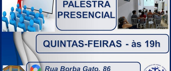 Agenda das Palestras